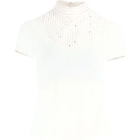 Produktbild von Equithème Reitturnier-Poloshirt Damen Vilamoura Weiß XS