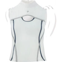 Produktbild von Equithème Reitturnier-Poloshirt für Damen in Weiß aus Polyester Größe L