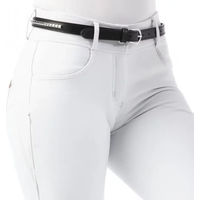 Produktbild von Equithème Reitturnierhose Bella Damen Mid Grip Weiß Größe 42