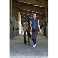 Produktbild von Equithème Reitweste Luna für Damen in Blau aus wasserabweisendem Polyester Grösse XS