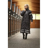 Produktbild von Equithème RiderCoat Wasserdichter Reitmantel aus Nylon Schwarz XXL Unisex