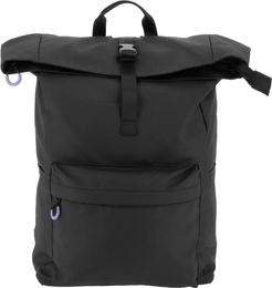 Produktbild von Equithème Roll-top Urban Rucksack Unisex wasserabweisend Schwarz 45x32x15cm