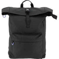 Produktbild von Equithème Roll-top Urban Rucksack Unisex wasserabweisend Schwarz 45x32x15cm