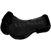 Produktbild von Equithème Sattelkissen Dual System Rückenschoner mit Memory Foam für Warmblut in Schwarz