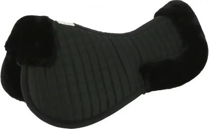 Equithème Sattelpad Teddy Schwarz für Warmblut aus Polyester – Bild 1 von 7
