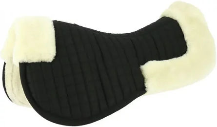 Equithème Sattelpad Teddy Stoßdämpfer für Warmblut in Schwarz – Bild 1 von 3