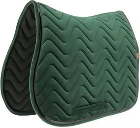 Equithème Schabracke Glossy Satteldecke für Pferde mit Velours für Warmblut – Bild 1 von 10
