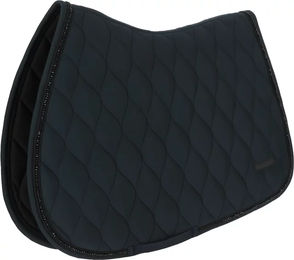 Produktbild von Equithème Schabracke Pearl für Ponys aus Polyester in Schwarz oder Blau