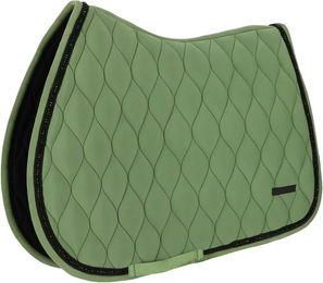 Equithème Schabracke Pearl für Ponys aus Polyester in Schwarz oder Grün – Bild 1 von 2