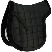 Produktbild von Equithème Schabracke Pro Schwarz aus Polyester für Warmblut/WB