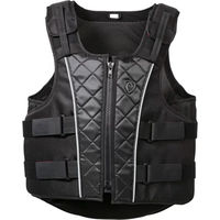 Produktbild von Equithème Schutzweste für Kinder in Schwarz aus Nylon mit EN13158:2009 Level 3 Zertifizierung