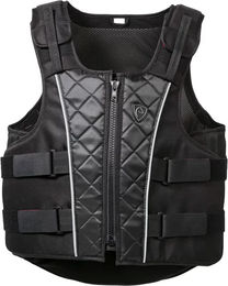 Produktbild von Equithème Schutzweste für Kinder in Schwarz XS mit EN13158:2009 Level 3 Zertifizierung