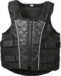 Produktbild von Equithème Schutzweste mit Gürtel aus Nylon in Schwarz Größe L