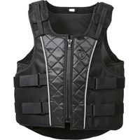 Produktbild von Equithème Schutzweste mit Gürtel aus Nylon in Schwarz Größe L