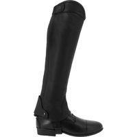 Produktbild von Equithème Select Mini-Chaps aus Leder in Schwarz Größe L