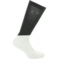 Produktbild von Equithème Shiny Reitsocken aus Baumwolle Unisex Schwarz Größe 31/34 2er Pack