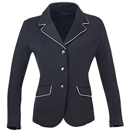 Equithème Soft Classic Competition Turnierjacke Unisex Navy/Weiß wasserabweisend – Bild 1 von 4