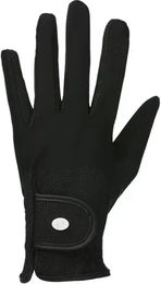 Produktbild von Equithème Soft Reithandschuhe Unisex Schwarz Polyester Größe M