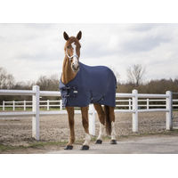 Produktbild von Equithème Softshell Decke für Pferde in Marineblau