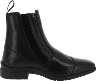 Produktbild von Equithème Sporty Reitstiefel aus Leder für Damen in Schwarz Größe 45 mit Reißverschluss