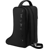 Produktbild von Equithème Stiefeltasche Reiten Basalt Schwarz wasserdicht aus Polyurethan und Polyester
