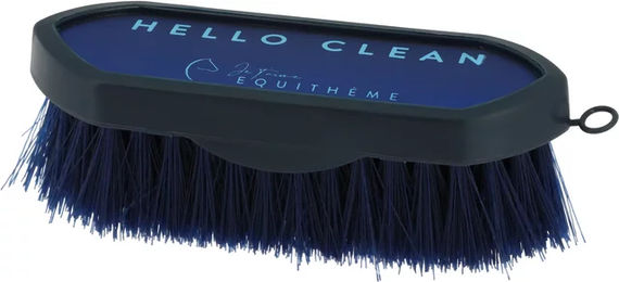 Produktbild von Equithème Striegel aus Gummi Blau