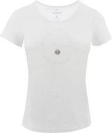 Produktbild von Equithème T-Shirt Claire für Damen aus Baumwolle Weiß Größe L