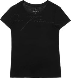 Produktbild von Equithème T-Shirt Je t'aime Tessie für Damen in Schwarz Größe S aus Modal