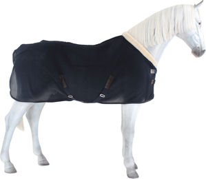 Equithème Teddy Mesh Stalldecke für Pferde in Marineblau aus Polyester - 50 g – Bild 1 von 2