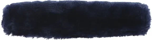 Equithème Teddy Nasenband Schonbezug für Warmblut Pferde in Blau – Bild 1 von 3