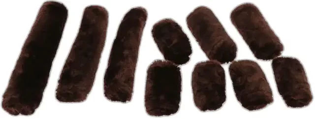 Produktbild von Equithème Teddy Scheide für Pferd in Braun aus Polyester