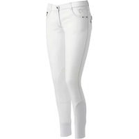 Produktbild von Equithème Texas Reithose für Damen aus Baumwolle in Weiß Größe 42