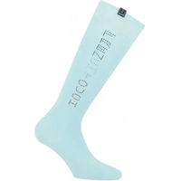 Produktbild von Equithème Trilogie Reitsocken Unisex aus Baumwolle Blau Weiß Rot Größe 39/41