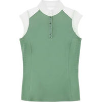 Produktbild von Equithème Turnier-Poloshirt für Damen Judith Grün XS