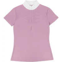Produktbild von Equithème Turnier-Poloshirt für Damen zum Reiten in Rosa oder Lila