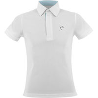 Produktbild von Equithème Turnier-Poloshirt für Kinder in Weiß