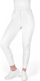 Produktbild von Equithème Turnierhose Elsa für Mädchen in Weiß aus Polyester Größe 8 Jahre