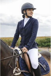 Produktbild von Equithème Turnierjacke Damen Nancy Blau Größe 36
