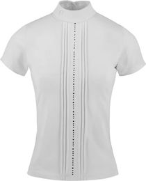 Produktbild von Equithème Turnierpolo Damen Dorla Reitshirt Weiß XS