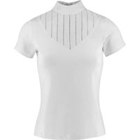 Produktbild von Equithème Turnierpolo Damen Funza Reitshirt Weiß XL