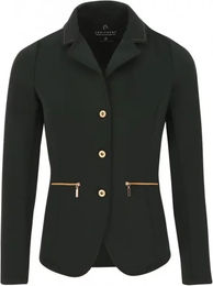 Produktbild von Equithème Turnierreiterjacke Damen Schwarz aus Polyester Größe 36