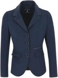 Produktbild von Equithème Turnierreiterjacke für Mädchen aus Nylon in Blau Größe 12 Jahre