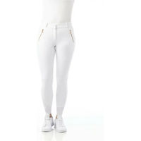 Produktbild von Equithème Turnierreithose Mid Grip Damen Weiß Gold Größe 38
