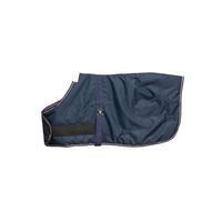 Produktbild von Equithème Tyrex 1200 D Fohlendecke für Fohlen und Ponys Grösse S 65 cm marineblau bordeauxrot