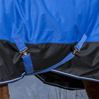 Produktbild von Equithème Tyrex 1200D Aisance High Neck Pferdedecke aus Polyester Blau