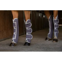 Produktbild von Equithème Tyrex 1200D Transportgamaschen für Ponys aus Polyester in Braun und Grau
