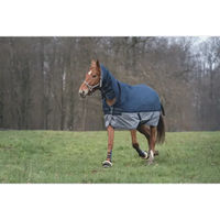 Produktbild von Equithème Tyrex 600 D Outdoor-Decke für Pferde in Blau