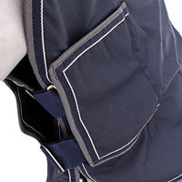 Produktbild von Equithème Tyrex 600D Combo Pferdedecke 0g Marineblau Grau 155 cm