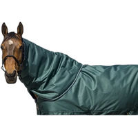 Produktbild von Equithème Tyrex 600D Halsdecke für Pferde aus Nylon in Blau oder Grün
