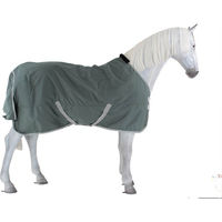 Produktbild von Equithème Tyrex 600D Outdoor-Decke aus recyceltem Polyester für Pferde
